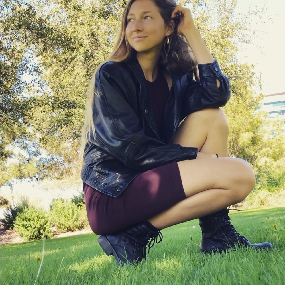 Vintage Leather jacket!